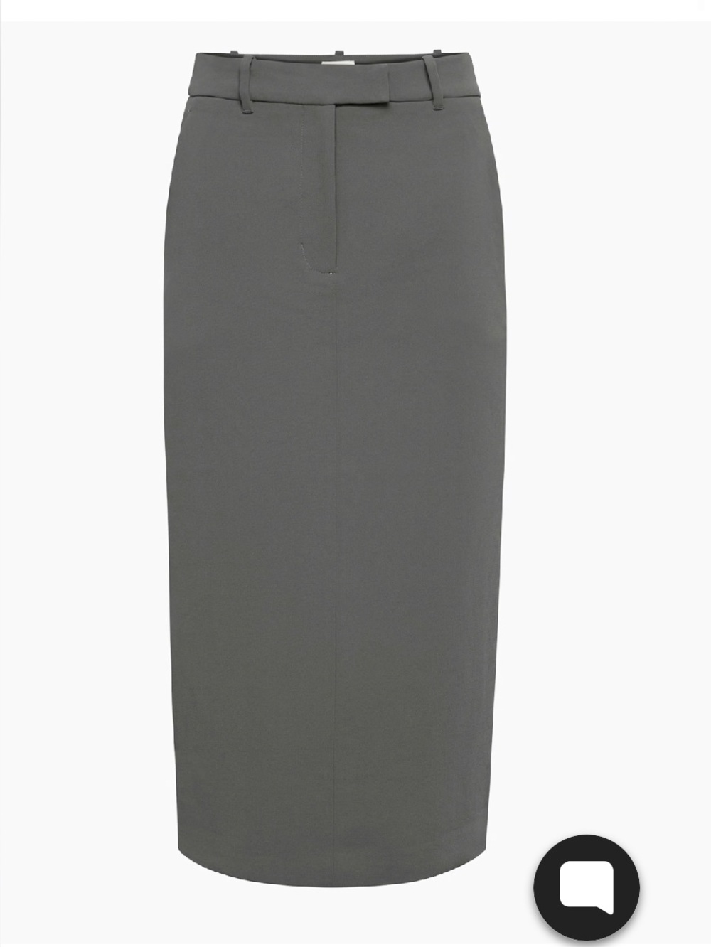 Wilfred - Riviera Gray Midi Pencil Skirt, US 0